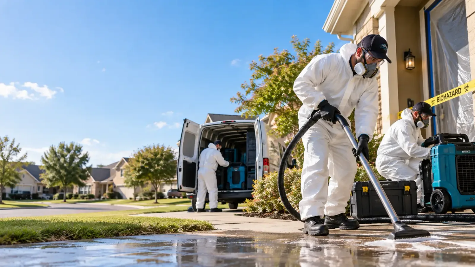 Biohazard Cleanup in England, AR
